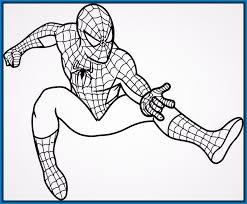 Dibujos De Spiderman Para Colorear