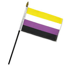 Lavender represents a mix of the traditional pink and blue gender colors. 4x6 Non Binary Pride Flag Pride Basics