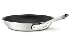 With 5 alternating layers of stainless steel and aluminum, d5 offers even. All Clad D5 Brushed Stainless 12in Nonstick Frying Pan 8701004984