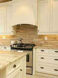 Traditionally, subway tile backsplash is a white 3 x 6 inch glazed ceramic tile. Travertine Subway Mix Backsplash Tile Ivory Beige Brown