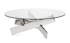 Rated 5 out of 5 stars. Bella Round Coffee Table In Clear Glass By Lievo Choice Custom Home Decor