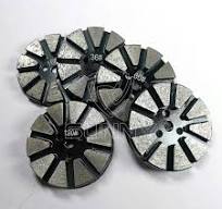 10 Seg 3 Inch Metal Bond Diamond Grinding Puck for Concrete Floor