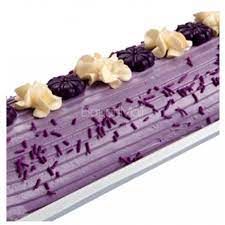 Roll it tightly into a big cigar, and cut it into 16 equal pieces. Ube Macapuno Roll Whole Goldilocks