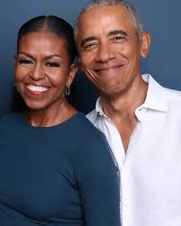 President Barack Obama and First Lady Michelle Obama recording a holiday  video message in the White House,