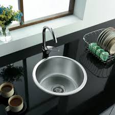 Flat top kitchen sink strainer. Single Bowl Kitchen Sink And Form A Circular Container Small Kitchen Sink Sinks Kitchen Stainless Round Kitchen Sink