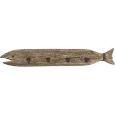 Check spelling or type a new query. 35 Light Brown Fish Wall Plaque With 4 Hooks Wilford Lee Home Accents