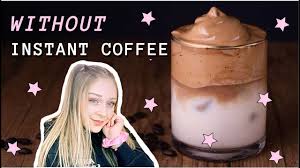Carefully scoop out the whipped coffee topping into the two glasses and serve immediately. How To Make Whipped Coffee Without Instant Coffee Victoria Neuman Youtube