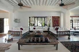 Baithak Style Living Room With White Waged Walls And Red Accents Indian Living Rooms Indian Interiors Home