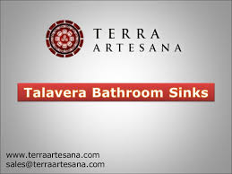 terraartesana talavera bathroom sinks