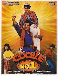 However, her father paresh rawal is extremely keen that she marries a millionaire. Coolie No 1 1995 Film Wikipedia