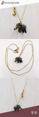 J Crew Elephant Pendant Necklace Elephant Pendant Necklace Elephant Pendant Pendant Necklace
