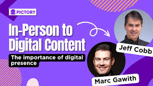 In-person to Digital Content: Marc Gawith of Pictory Interviews Jeff Cobb  of Learning Revolution