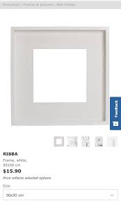Ribba Ikea Frame Furniture Home Decor Others On Carousell