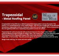 What is a Trapezoidal Rib Roof Profile?