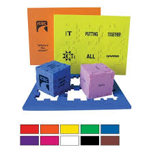 This unique photo is a sweet, considerate gift for you and your family. Foam Puzzle Cube Custom Imprinted