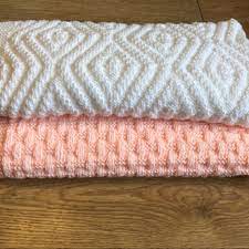 Easy Knitting Patterns For Baby Blankets Weaving Crosses