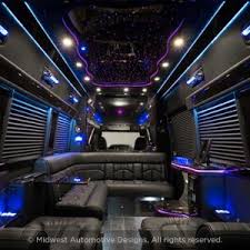 Krystal Rev Group S Luxury Bus Line Product Lineup Can Now Accommodate All Applications And Occasions With The Newest Luxury Van Limousine Interior Sprinter