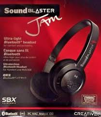 Image result for Creative Sound Blaster Jam Ultra-Light Bluetooth Headset