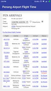 The flight time from penang to kl takes approximately an hour. Penang Airport Flight Time For Android Apk Download