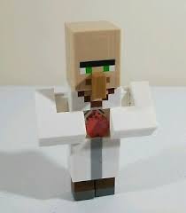 Minecraft 5 5 Villager Trader Action Figure Loose Minecraft Game Nowplaying Action Figures Building Blocks Diy Diy Toys