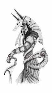 Sketch On Galaxy Tablet 3s 10 5 Using Samsung Sketchbook For Android By Autodesk Anubis Was The God Of Emba Egyptian Drawings Egypt Tattoo Egyptian Tattoo