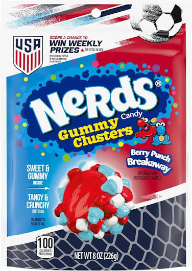 NERDS Berry Punch Stand Up Bag, 8 oz