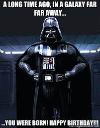 Star Wars Happy Birthday A Clip Art Funny Memes Darth Vader Funny Happy Birthday Meme Funny Birthday Meme Happy Birthday For Him