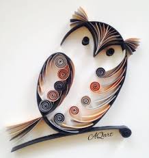 Diese werden mithilfe eines quilling kamms gefertigt: Papierfiligrain Basteln Kunst Auf Papier Basteln Mit Papierstreifen