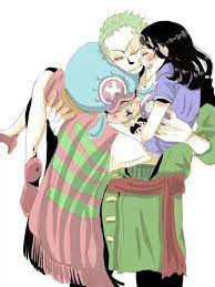 Their Family Zoro X Robin One Piece Chopper Zoro And Robin One Piece Comic