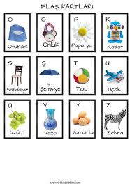 Egitici Oyun Karti Flashcard Alfabe Kartlari Kartlar Tombala Kartlari