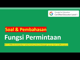 Inilah rekomendasi tentang contoh soal ekonomi manajerial dan jawabannya. Cara Cepat Mencari Fungsi Permintaan Soal Pembahasan Ekonomi Sma Kelas X Youtube