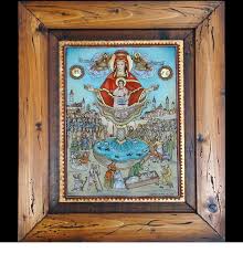 Arătarea pe cer a semnului sfintei cruci în ierusalim; Izvorul Tamaduirii Icoane Traditionale