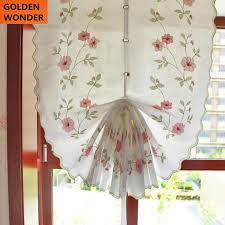 Choose from contactless same day delivery, drive up and 40 60 to 65 70 to 75 curtain panels window valance floral plaid solid seashell check forest animals lace stripe anchors bird. Hot Sale Pink Rose Modern Balloon Curtain Finished Rome Garden Shade Bedroom Windows Tulle Cloth Terri Wong Flower Fashion Fashion Curtain Balloon Curtainsfinished Curtains Aliexpress