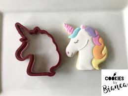 Unicorn Head Cookie Cutter Unicorn Cookies Cookies Iced Cookies