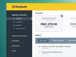 And the pin printed on the atm receipt and click activate to proceed for account activation. Maybank2u Designs Themes Templates And Downloadable Graphic Elements On Dribbble
