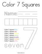 Show your kids a fun way to learn the abcs with alphabet printables they can color. Number 7 Coloring Pages Twisty Noodle