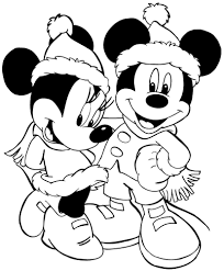 Have fun with mickey mouse minn… Mickey And Minnie Christmas Coloring Novocom Top