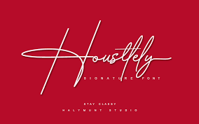 1001 free fonts offers the best selection of signature fonts for windows and macintosh. Housttely Signature Font Dafont Com