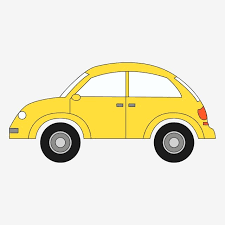小汽車汽車可愛的小汽車黃色小汽車 可愛的黃色小汽車 交通工具 可愛的小汽車向量圖案素材免費下載 png eps和ai素材下載