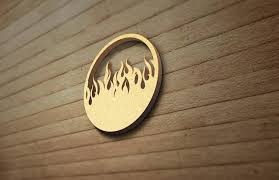 Unblast presents a large collection of symbols and logo design mockups to choose from. 3d Wood Wall Logo Mockup Psd Template Free Download Fire Psd
