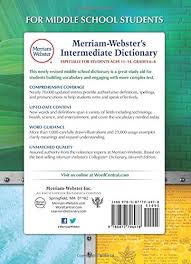 Check spelling or type a new query. Buy Merriam Webster S Intermediate Dictionary Book Online At Low Prices In India Merriam Webster S Intermediate Dictionary Reviews Ratings Amazon In
