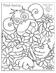 And god said, let the waters under the heaven be gathered together unto one place, and let the dry land appear: Topsy Turvy Land Activities Coloring Pages Poetry And More A Topsy Turvy Coloring Page For Spring Coloring Pages Spring Coloring Sheets Coloring Pages