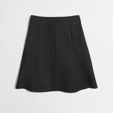 Black A Line Skirt Mini Factory Flared Skirt Black A Line Skirt Flared Mini Skirt Flare Skirt