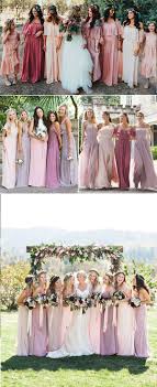 Mix And Match Bridesmaid Dresses Done Right 7 Ways To Rock The Trend Pastel Bridesmaid Dresses Bridesmaid Dresses Different Colors Lavender Bridesmaid Dresses