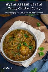 Ayam Assam Serani Tangy Eurasian Chicken Curry Recipe In 2021 Curry Chicken Easy Chicken Recipes Curry