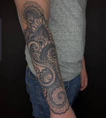 Design floral paisley design textile design baby tattoos henna tattoos romantic images japanese. Paisley Tattoos Explained History Common Themes More