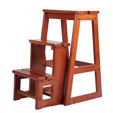 Wooden step stool adult, step ladder fold, fold chair high quality, wood bar stools, wood products, elderly gift, gifts for dad and mom. Modern Multi Functional Three Step Library Ladder Chair Library Furniture Folding Wooden Stool Chair Step Ladder For Home Buy At The Price Of 135 20 In Aliexpress Com Imall Com