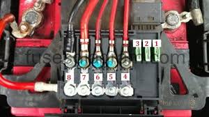 Position of fuses in fuse holder c, from march 2003 no. Fuse Box Volkswagen Golf 4