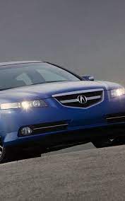 Wallpaper Asphalt Front View Tl Cars Acura 2007 Style Blue Trong 2020