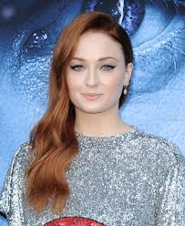 Even when having red hair which is full of personality, she still makes hair with long having red hair with white clothes is actually an interesting experience for sophie turner, right? What Is Sophie Turner S Natural Hair Color Popsugar Beauty